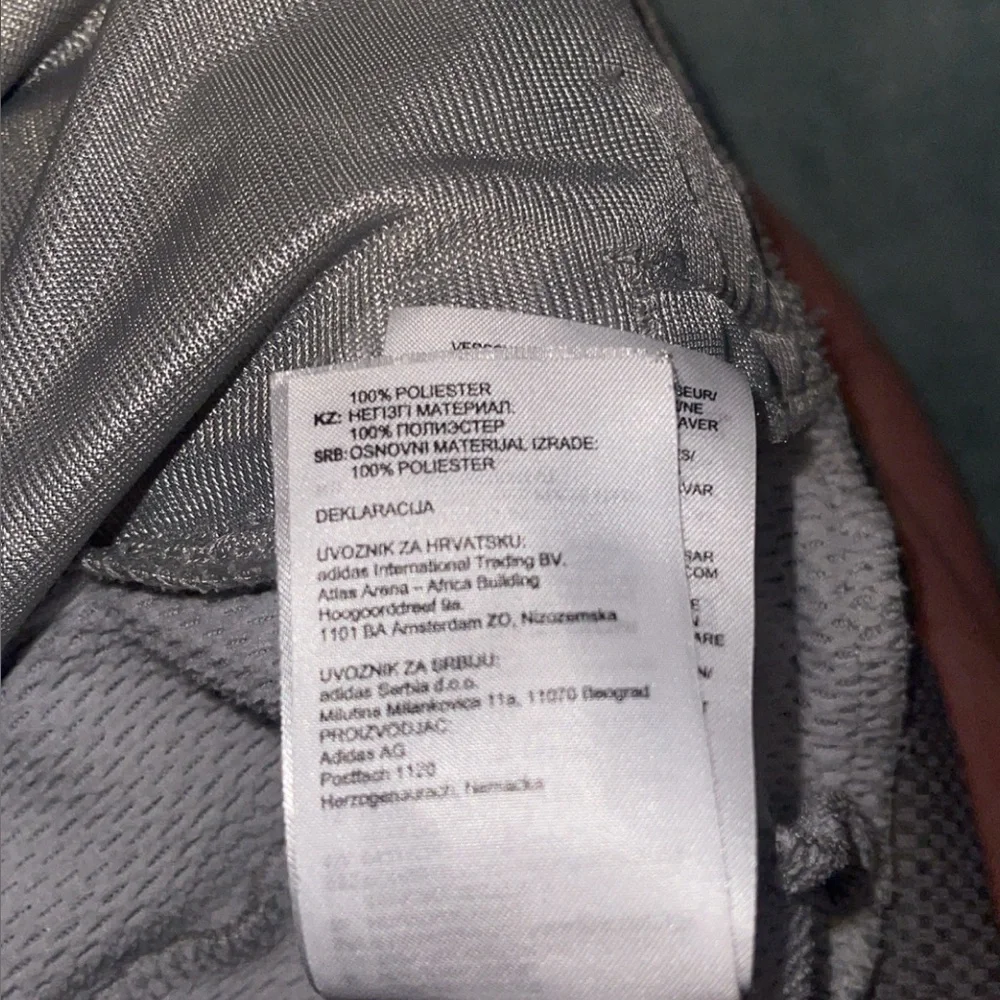 Adidas Climawarm Full-Zip Hoodie Men’s Small Light Gray